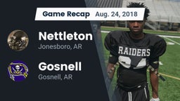 Recap: Nettleton  vs. Gosnell  2018