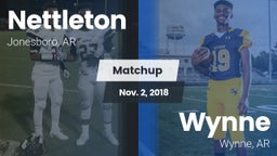 Matchup: Nettleton vs. Wynne  2018