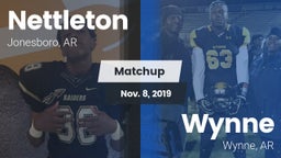 Matchup: Nettleton vs. Wynne  2019