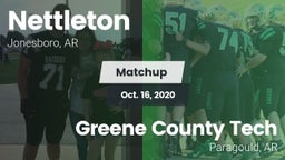 Matchup: Nettleton vs. Greene County Tech  2020
