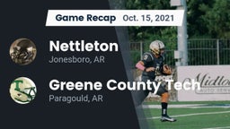 Recap: Nettleton  vs. Greene County Tech  2021