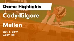 Cody-Kilgore  vs Mullen  Game Highlights - Oct. 5, 2019