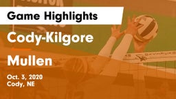 Cody-Kilgore  vs Mullen  Game Highlights - Oct. 3, 2020