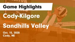 Cody-Kilgore  vs Sandhills Valley Game Highlights - Oct. 15, 2020