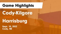 Cody-Kilgore  vs Harrisburg  Game Highlights - Sept. 10, 2022