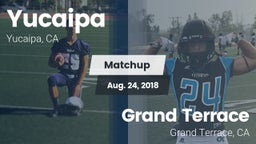 Matchup: Yucaipa  vs. Grand Terrace  2018