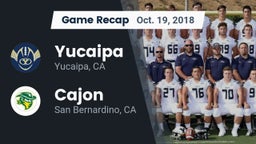 Recap: Yucaipa  vs. Cajon  2018