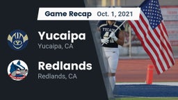 Recap: Yucaipa  vs. Redlands  2021