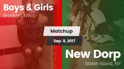 Matchup: Boys & Girls vs. New Dorp  2017