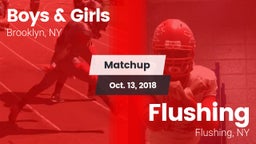 Matchup: Boys & Girls vs. Flushing  2018