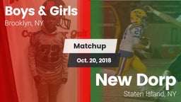 Matchup: Boys & Girls vs. New Dorp  2018