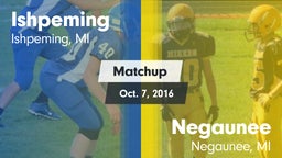 Matchup: Ishpeming vs. Negaunee  2016