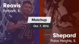 Matchup: Reavis vs. Shepard  2016
