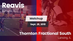 Matchup: Reavis vs. Thornton Fractional South  2018