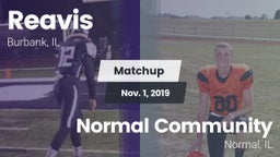 Matchup: Reavis vs. Normal Community  2019