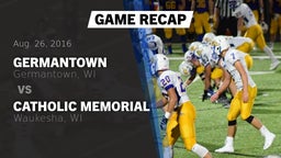 Recap: Germantown  vs. Catholic Memorial  2016