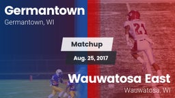 Matchup: Germantown vs. Wauwatosa East  2017