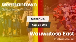 Matchup: Germantown vs. Wauwatosa East  2018