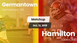 Matchup: Germantown vs. Hamilton  2018