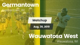 Matchup: Germantown vs. Wauwatosa West  2019