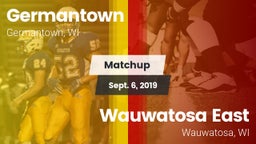 Matchup: Germantown vs. Wauwatosa East  2019