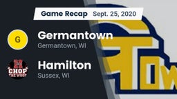 Recap: Germantown  vs. Hamilton  2020