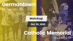 Matchup: Germantown vs. Catholic Memorial 2020