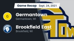 Recap: Germantown  vs. Brookfield East  2021