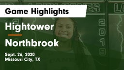 Hightower  vs Northbrook  Game Highlights - Sept. 26, 2020