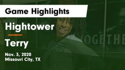 Hightower  vs Terry  Game Highlights - Nov. 3, 2020