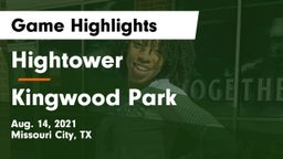Hightower  vs Kingwood Park  Game Highlights - Aug. 14, 2021