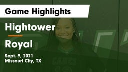 Hightower  vs Royal  Game Highlights - Sept. 9, 2021