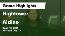 Hightower  vs Aldine  Game Highlights - Sept. 10, 2021