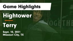 Hightower  vs Terry  Game Highlights - Sept. 10, 2021
