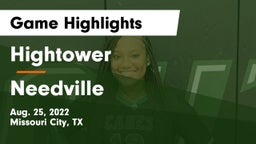 Hightower  vs Needville  Game Highlights - Aug. 25, 2022