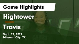 Hightower  vs Travis  Game Highlights - Sept. 27, 2022