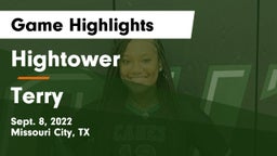 Hightower  vs Terry Game Highlights - Sept. 8, 2022