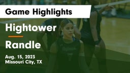 Hightower  vs Randle  Game Highlights - Aug. 15, 2023
