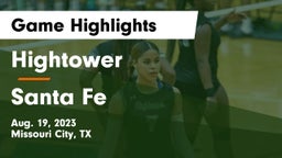 Hightower  vs Santa Fe  Game Highlights - Aug. 19, 2023