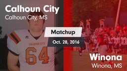 Matchup: Calhoun City vs. Winona  2016
