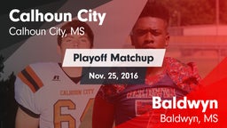 Matchup: Calhoun City vs. Baldwyn  2016