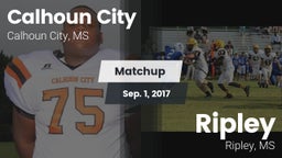 Matchup: Calhoun City vs. Ripley  2017