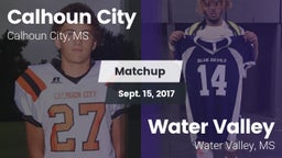 Matchup: Calhoun City vs. Water Valley  2017