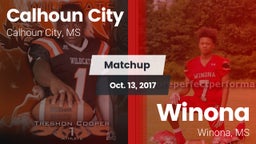 Matchup: Calhoun City vs. Winona  2017