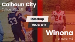 Matchup: Calhoun City vs. Winona  2018
