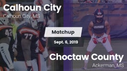 Matchup: Calhoun City vs. Choctaw County  2019