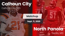 Matchup: Calhoun City vs. North Panola  2020
