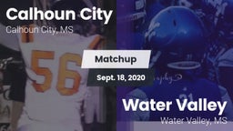 Matchup: Calhoun City vs. Water Valley  2020