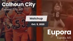 Matchup: Calhoun City vs. Eupora  2020
