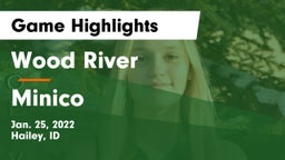 Wood River  vs Minico  Game Highlights - Jan. 25, 2022